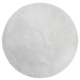 Cumpara ieftin Covor HUARTE, fir scurt, moale si lavabil, gri, &Oslash; 120 cm