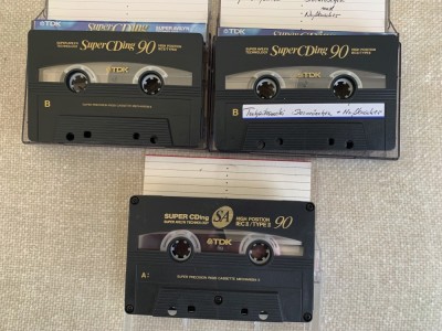 Lot 3 Casete TDK C 90 CrO2 - Inregistrate o singura data - 8 foto