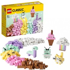 LEGO CLASSIC DISTRACTIE CREATIVA IN CULORI PASTELATE 11028