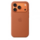 Husa de protectie Apple Silicone Case cu MagSafe pentru iPhone 17 Pro, Terra Cotta