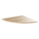 Etajera DTD stejar artisan Rioma 80x2,2x80 cm