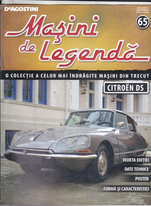 bnk ant Revista Masini de legenda 65 - Citroen DS