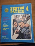 revista pentru patrie aprilie 1977 - articol si foto despre marele cutremur
