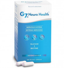 Supliment Alimentar pentru Sistemul Nervos G7 Neuro Health 120 capsule Silicium foto