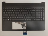 Carcasa superioara cu tastatura palmrest Laptop, HP, 15-DY, 15T-DY, FA0P5002010, iluminata, neagra, layout US