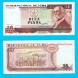 Cuba 10 Pesos 1991 &#039;Guerra de todo el Pueblo&#039; aUNC serie: DA04 570382 p109