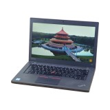 Laptop Refurbished, LENOVO THINKPAD T460, Procesor I7 6600U, Memorie RAM 8 GB, SSD 256 GB, Windows 10 Pro, Webcam, US-UK, Backlight, 2 Baterii, Ecran