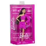 BARBIE DELUXE STYLE PAPUSA BARBIE BRUNETA CU PICIOR PROTETIC, Mattel