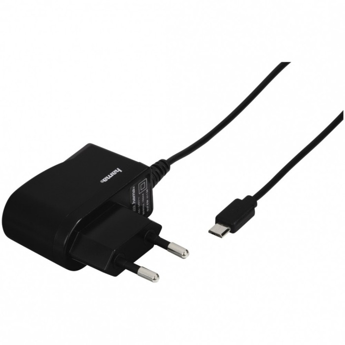 Incarcator HAMA, micro USB, 1 A, black