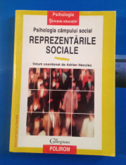 Reprezentările sociale - Adrian Neculau foto