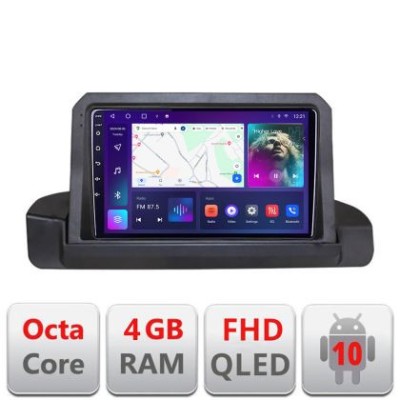Navigatie BMW Seria 3 E90 fara ecran de fabrica Android Ecran QLED octa core 4+64 carplay android auto KIT-e90+EDT-E309V3 CarStore Technology foto