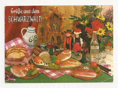SG4 - Carte Postala - Germania Schwarzwald Spezialitaten, Circulata 1981 foto