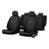 Huse scaune auto, Otom Smart, universale, textil, negru, set 11 bucati