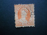 A2 COLONII BRITANICE REGINA VICTORIA QUEENSLAND