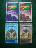 GUYANA SERIE, Stampilat