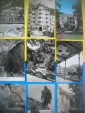 HOPCT LOT NR 51 -BAILE HERCULANE-JUD CARAS SEVERIN-9 CARTI POSTALE-RPR-CIRCULATE