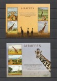 TANZANIA 2017 FAUNA ANIMALE SALBATICE GIRAFE COTA MICHEL 43.5 EURO
