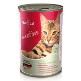 Conservă BEWI CAT Meatinis WILD, 400g