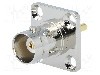 Conector BNC, {{Impedan&amp;#355;a de unda}}, mama, {{Placare contact}}, {{Producator}} -
