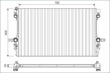 VALEO 701126 Radiator, racire motor