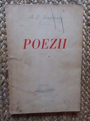 A.E.BACONSKY-POEZII-1950 foto