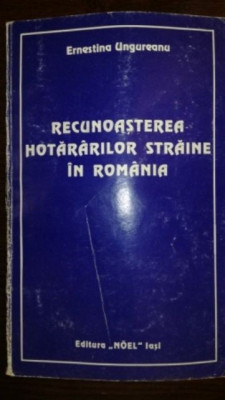 Recunoasterea hotararilor straine in Romania foto