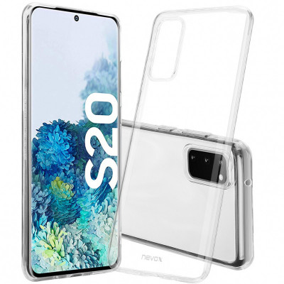 Husa TPU Nevox STYLESHELL FLEX pentru Samsung Galaxy S20 G980 / Samsung Galaxy S20 5G G981, Transparenta foto