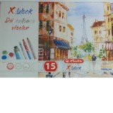 Bloc Desen X.Block A4, 16 file, 300 grame/mp