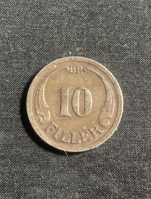 Moneda 10 filler 1941 Ungaria