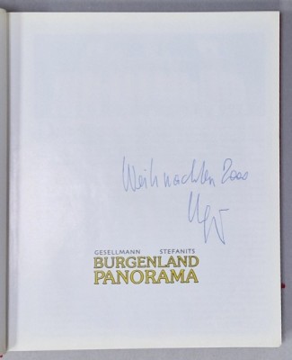 BURGENLAND PANORAMA von GESELLMANN und STEFANITS , ALBUM DE PREZENTARE IN LIMBA GERMANA , ANII &amp;#039;90 foto