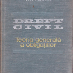 AS - PAUL I. DEMETRESCU - DREPT CIVIL, TEORIA GENERALA A OBLIGATIILOR