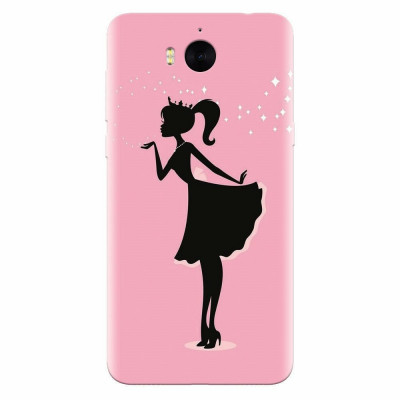 Husa silicon pentru Huawei Y5 2017, Princess 2 foto