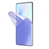 Folie de protectie, flippy, pentru iphone 15 pro max, flexible hidrogel protectie blue ray, full cover, reparare automata, transparent
