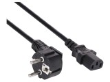 Cablu Electric AKYGA 3x1,5mm PVC 3m Negru 10A 250V AK-PC-08S