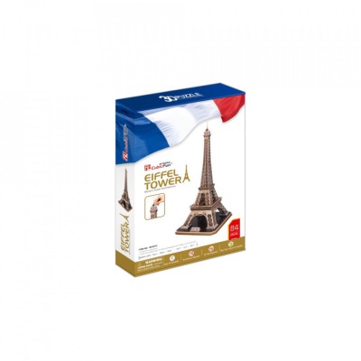 PUZZLE 3D TURNUL EIFFEL (NIVEL COMPLEX 82 PIESE) foto