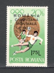 Romania.1974 Campioana mondiala la handbal-supr. ZR.502