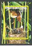 Eq. Guinea 1976 Asian birds, imperf. sheet, used M.009, Stampilat