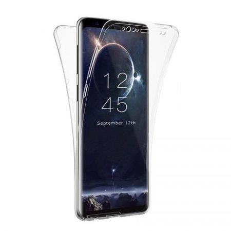 Capac de protectie Full TPU 360&deg; pentru Samsung Galaxy S9 Plus, transparent