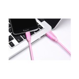 Cablu de date USB 2.0 la USB de tip C 3.1-Lungime 50 centimetri-Culoare Roz