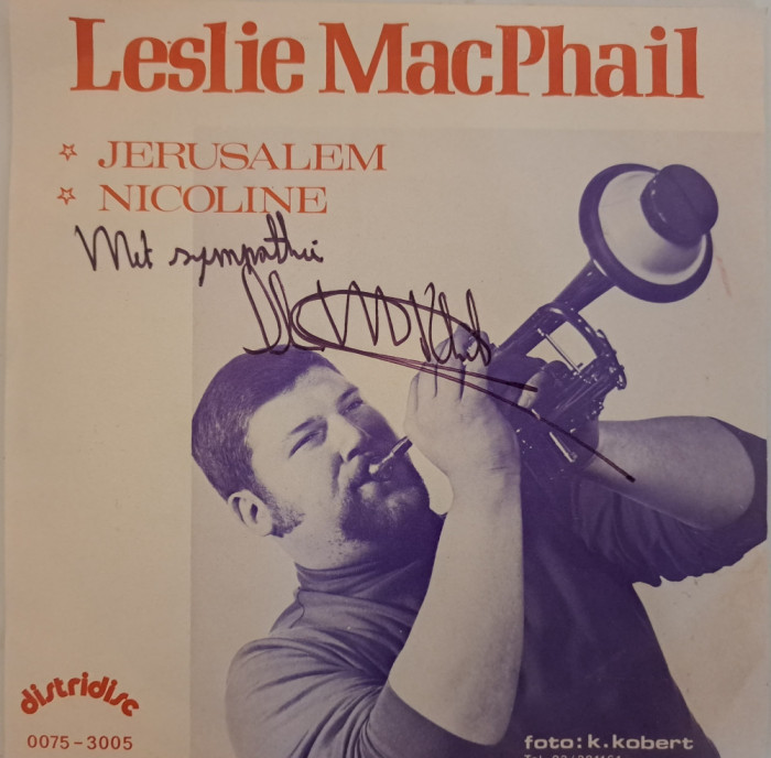 Disc Vinil 7# Leslie McPhail - Distridisc 0075-3005