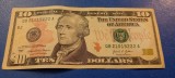 Bancnotă 10 Dollars Serie 2021 QB21015222A-USA- Hamilton