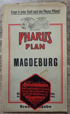 Pharus plan Magdeburg 1924 foto