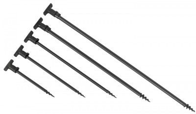 PICHET TELESCOPIC KORUM LEVERAGE BANKSTICKS SCREW POINT 30CM foto