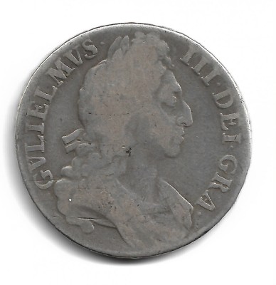 Marea Britanie WILLIAM III CROWN , 1696 foto