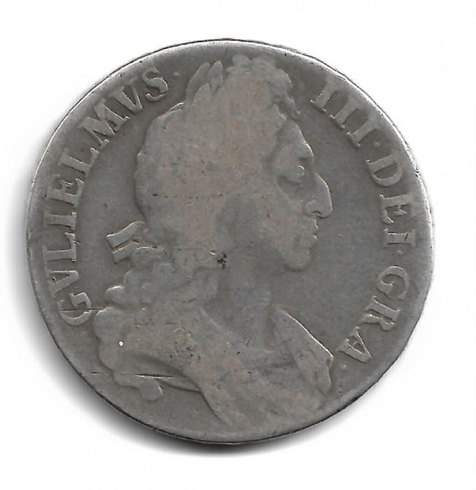 Marea Britanie WILLIAM III CROWN , 1696