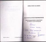 AS - Adrian Dinu Rachieru - Elitism si postmodernism, cu autograf
