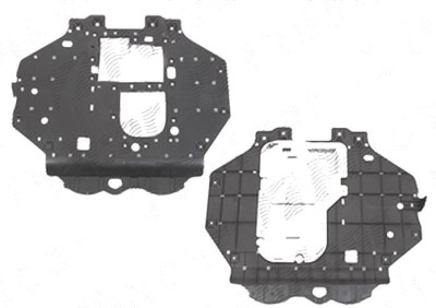 Scut motor Honda Hr-V (Ru), 08.2015-, fata, polipropilena (PP) si fibra sticla (LGF30) cu intaritura aluminiu (ALM) foto