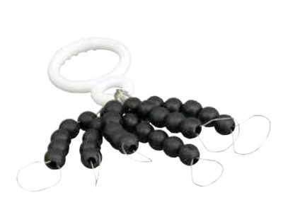 OPRITOR CAUCIUC SENSAS MONTURI 4MM 30BUC/PLIC foto