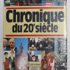 CHRONIQUE DU 20 e SIECLE , sous la direction de JACQUES LEGRAND , 1986