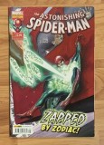 The Astonishing Spider-Man. Zapped bu Zodiac. Marvel